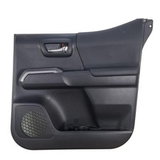 2023 Toyota Tacoma Rear Right Door Trim Panel Black Used