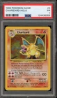 Pokemon Charizard Base Set Unlimited Holo Rare #4 PSA 1