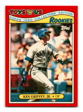 Ken Griffey Jr. 1990 Toys R Us #13 Rookies 2nd Year HOF Mariners Mint to Gem