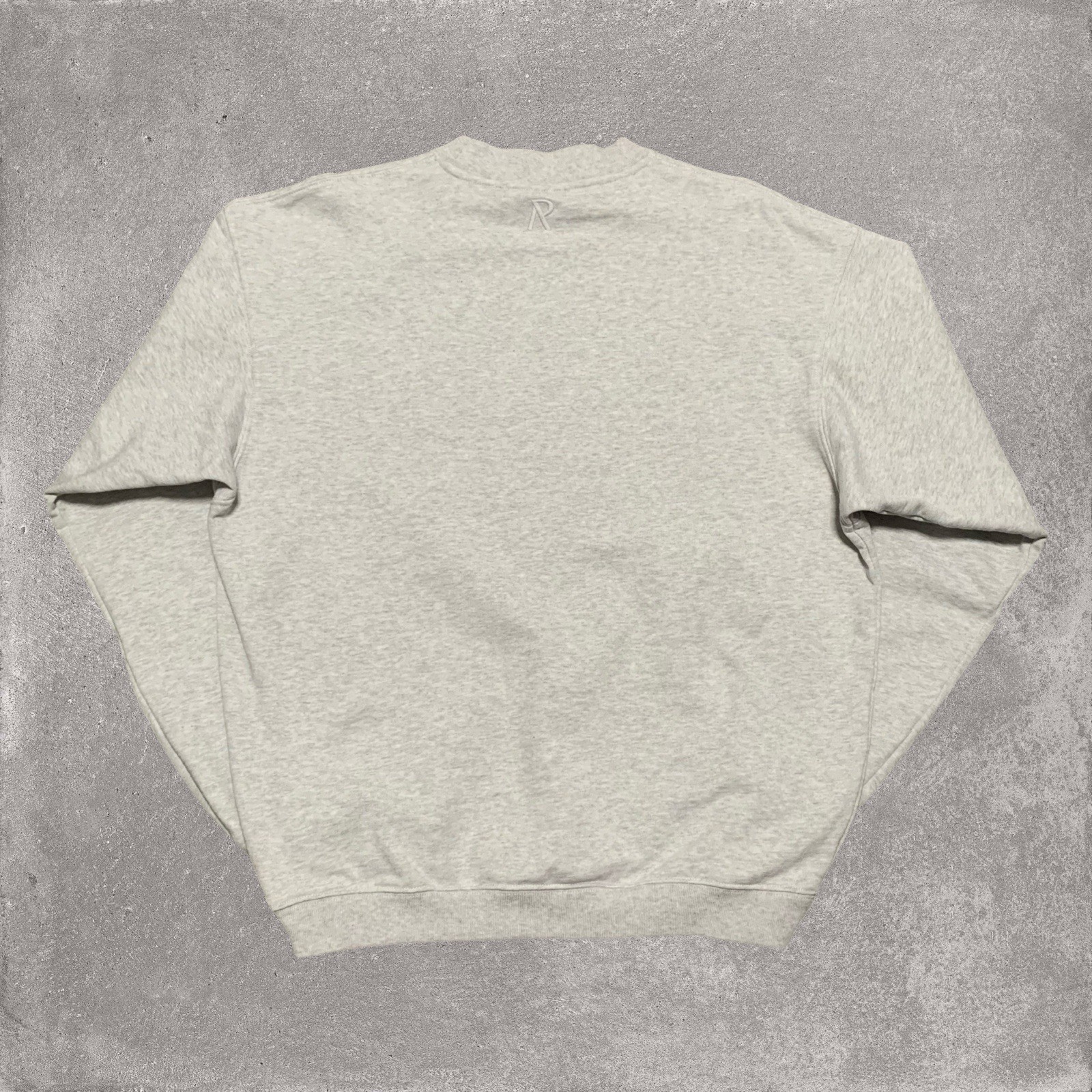 Represent Small Initial Ice Grey Marl Oversized S… - image 2