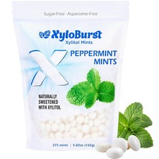 Sugar Free Peppermint Xylitol Mints 275 Count for Oral Health