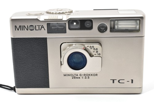[Presque Inutilisé] Minolta TC-1 Point & Shoot 35mm Caméra à Film Compact W/ - Photo 3 sur 24