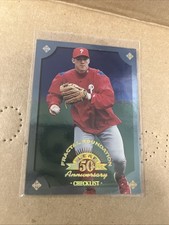 98 Donruss 50th Anniversary Checklist #199 Scott Rolen 2858/3999