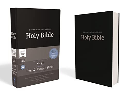 NASB, Pew and Worship Bible, Hardcover, Black, 1995 Text, Comfort Print by Zond - Image 6