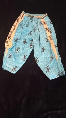 Notorious Bag Lady Joggers Harem Pants 100% Cotton Artsy Hippie Cotton Free Size