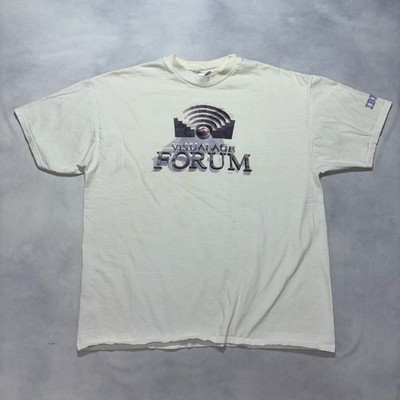 Vintage 90s IBM Promo T-Shirt XL White Technology Computers Tech Software Tee