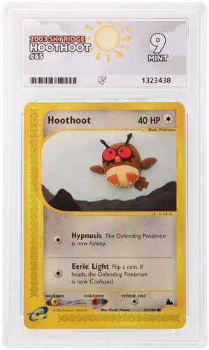 Hoothoot graded ACE 9 for sale on eBay