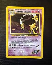 Sabrina's Alakazam 16/132 Gym Challenge Holo for sale online | eBay