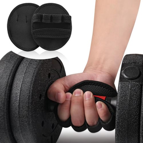 1 Pair Four-finger Fitness Palm Protect Pads Gym Power Gloves Build Muscle - Picture 10 of 12