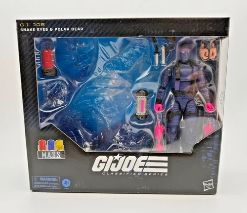 GI Joe Classified #161 Snake Eyes & Polar Bear Set - No Polar Bear