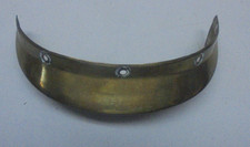 Originaler Messingkamm Für Leder Feuerwehrhelm