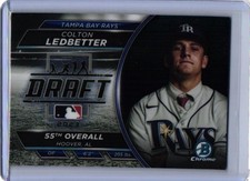 2023 Bowman Draft - Bowman Draft Night Colton Ledbetter #BDN-6 (RC)