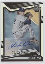 2022 Elite Extra Edition Prime Numbers A Signatures /185 Noah Dean #159 Auto 7m3