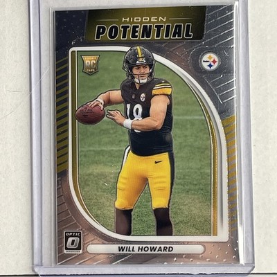 Will Howard 2025 Donruss Optic Hidden Potential #19