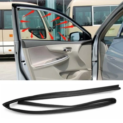 Für Toyota Für Corolla 2004 2013 Linke Seite Tür Fenster Dichtung Ersatz - Bild 1 von 2