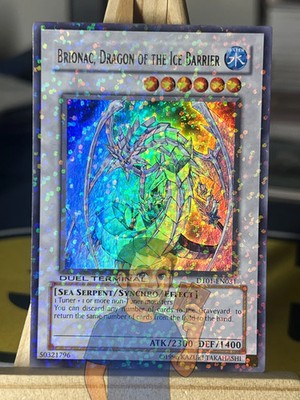 Brionac, Drache der Eisbarriere DT01-DE031 Ultra Rare Near Mint Yugioh