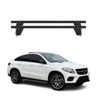 Menabo DachträGer GrundtäGer FüR Mercedes GLE C292 2015-2019 75Kg Alu Schwarz 2X