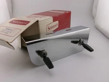 NOS Universal Chrome Switch Panel w/ Heavy Duty 6 or 12 V Switches Made in USA