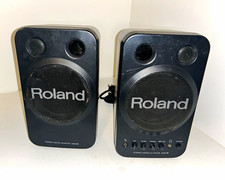 Roland MA-8BK Active Studio Monitor Speaker Pair 2.0 Wired RCA Black