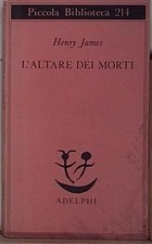 James L'ALTARE DEI MORTI Adelphi 1988