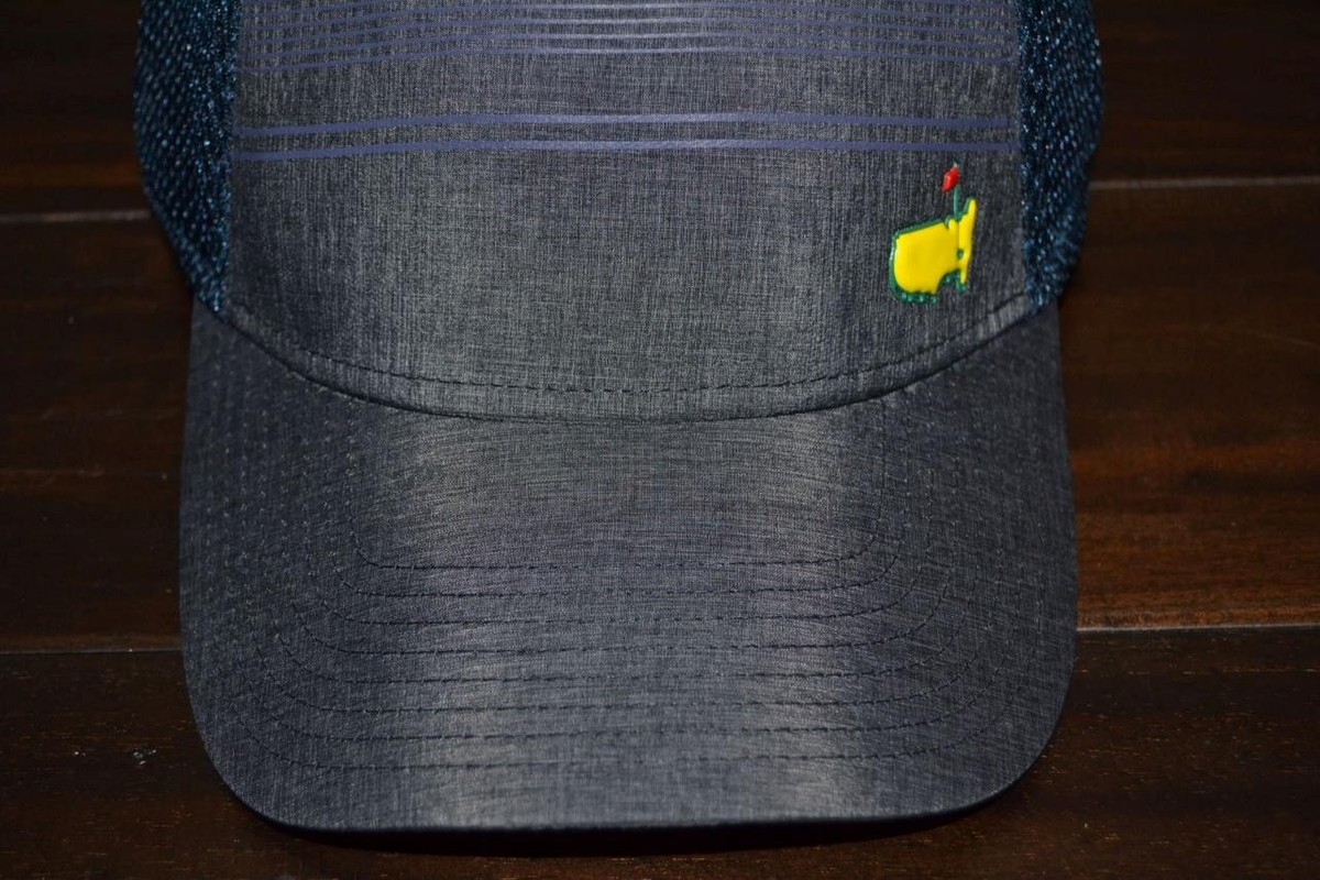 Masters Light Blue Tournament Trucker Hat 2023 MASTERS (LIGHT BLUE) PERFORMANCE MAP SLOUCH Golf HAT  main image 2
