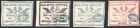 Epirus 1914 Insurrection of Chimarra Series No. 1/4 Cert. Beekeeping Cat. €1,200 (**