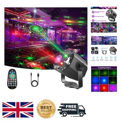 Dynamische Disco Party Lichter mit Sound Aktivierung - Perfekt für Home Feiern