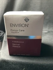 ENVIRON® Focus Care Youth+ Tri BioBotanical Revival Masque 50ml NIB