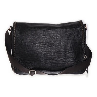 Jimmy Choo for H&M, Umhängetasche, Herren, Baumwolle/Leder, Schwarz, 37, 10 #vzr