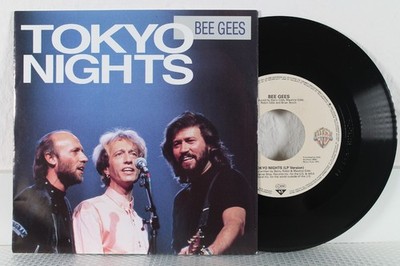 BEE GEES Tokyo Nights WILL YOU EVER LET ME  7'' SINGLE Vinyl WB 1989 Exzellent