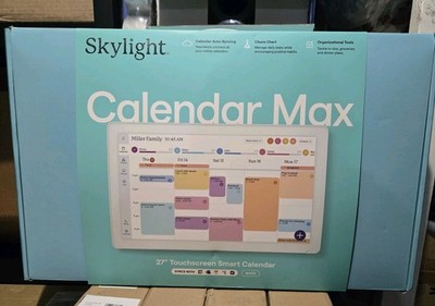 Skylight Calendar Max 27 inch Touchscreen Smart Calendar and