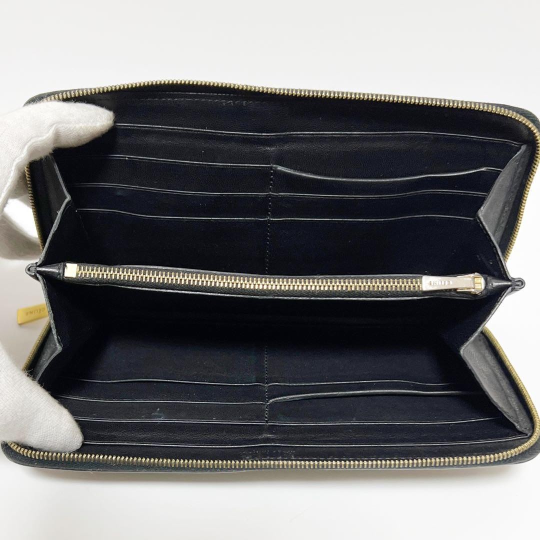 Celine Women Wallet Long Python Pattern Snake Bla… - image 7