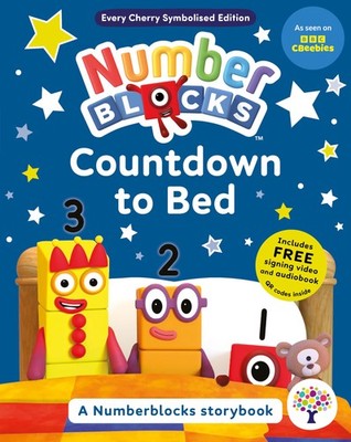 Every Cherry Publishing Numberblocks Countdown to Bed A Symbolised Storybook.