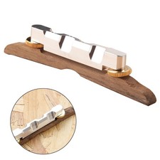 Height Adjustable Archtop Guiar String Mandolin Bridge Accessories Assembly