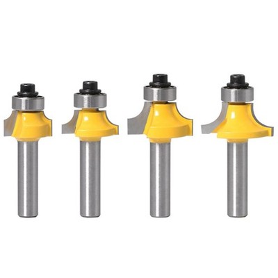 Rundfräser-Set mit 4-teiligem Schaft, 8 mm, Fräser für La9899