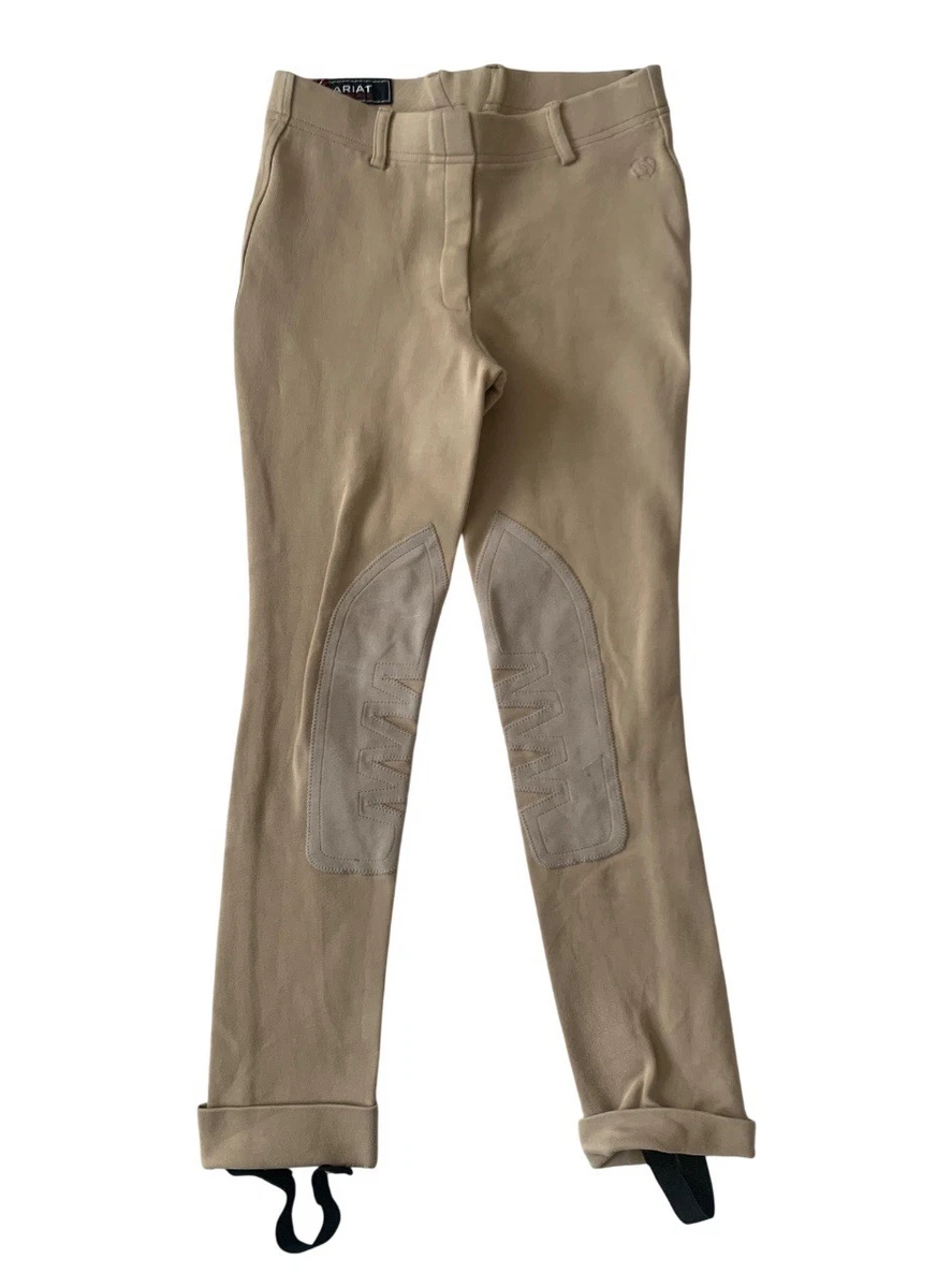 Jodhpurs Ariat Taille 12 Jeunesse - Beige - Très Bon état - Fermeture éclair Avant