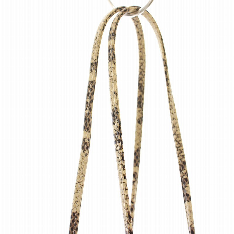 MARCO MASI Drawstring Shoulder Bag Python Pattern… - image 6