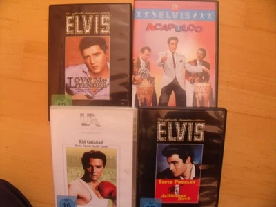 Elvis DVD 4x: Spielfilme, Jailhouse, Love me tender, Kid Galadhad, Acapulco - Bild 1 von 3