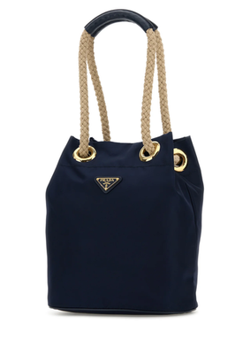 PRADA Mariner Navy Re-Nylon Bucket Bag New/Authentic | eBay