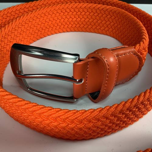 Landmark 43" Terylene (Polyester Fabric) Braided Golf Belt, Strong Stretch Weave - Picture 5 of 13