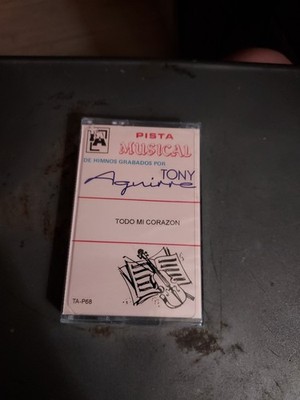 TONY AGUIRRE CASSETTE TODO MI CORAZON BRAND NEW SEALED