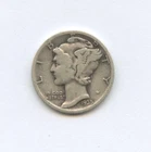 1935-S  Mercury Dime - 90% Silver - Free Shipping
