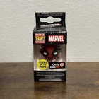 Funko Pop Pocket Keychain Marvel DEADPOOL GAMER GAMESTOP Glow In The Dark