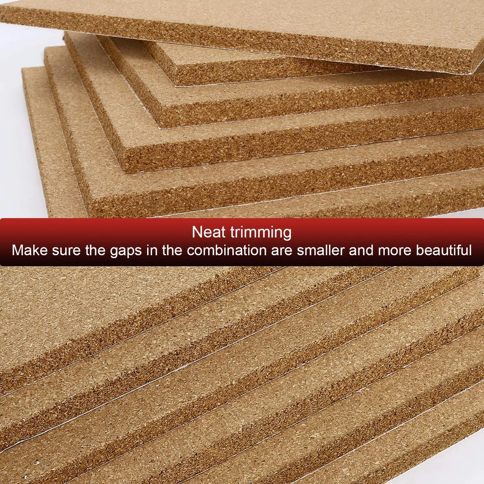 Cork Board Tiles 12”X 12” – 1/2” Thick Cork Board – Bulletin Board – Pin Boar... - Image 3 of 4
