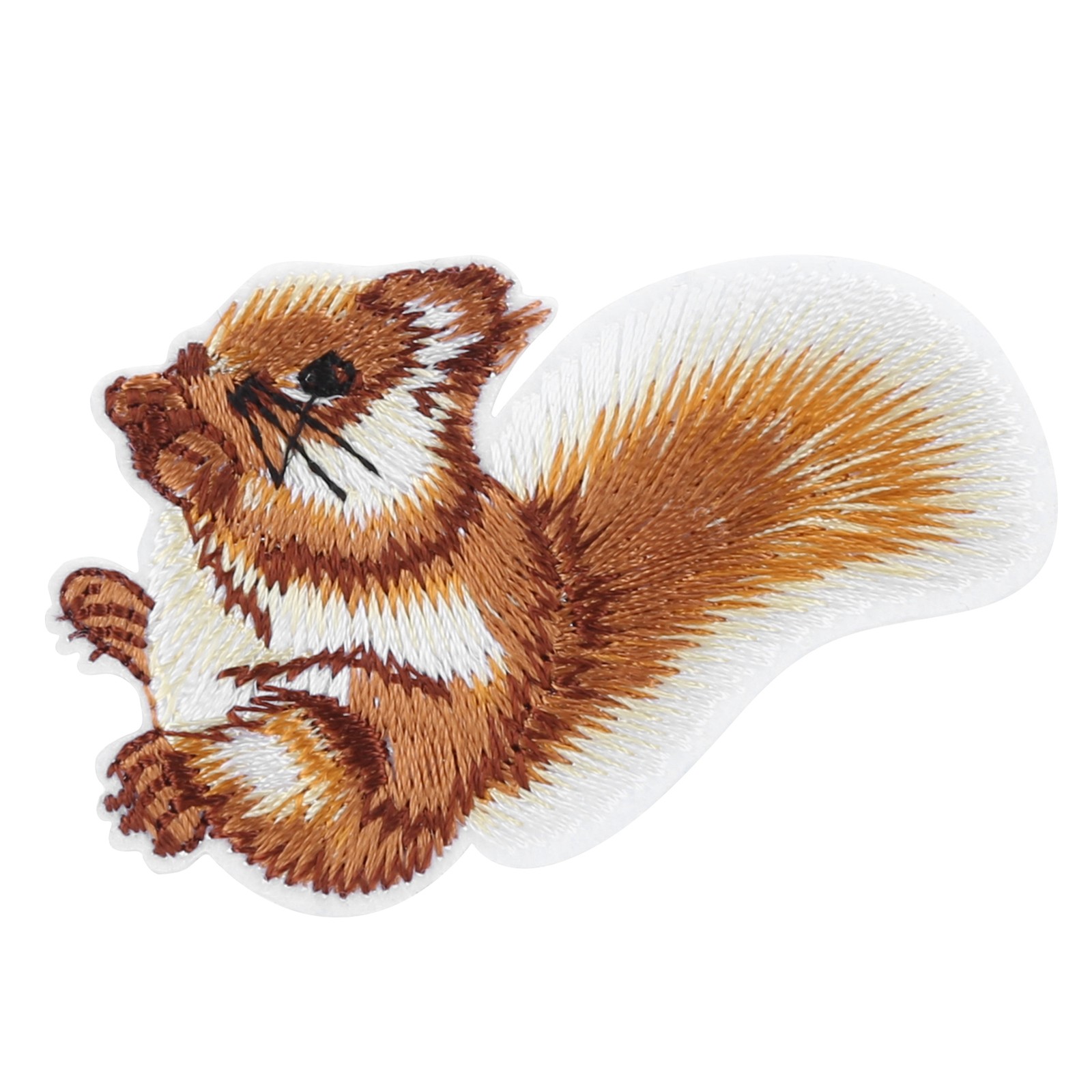 12Pcs Iron On Patches Squirrel Embroidered Patch DIY Patches