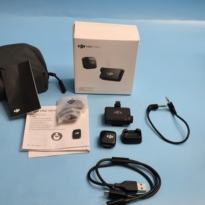 初代DJI MIC DJI Mic Mini (1 TX + 1 RX) Wireless Microphone Ultra-Lightweight