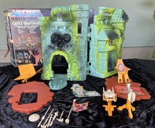Vintage 1982 MOTU Masters of the Universe Castle Grayskull Playset w Box