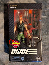 Hasbro G.I. Joe Classified Series Cobra Zartan Ninja Force Figure.