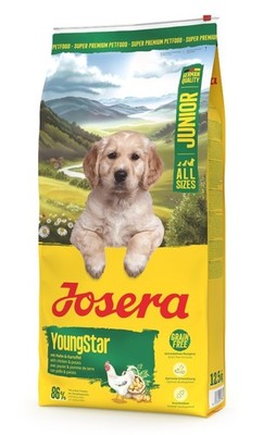 JOSERA All Sizes - Junior YoungStar 12,5 kg - Getreidefreies Welpenfutter