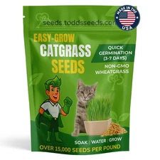 – Cat Grass for Indoor or Outdoor Cats, 1lb Wheatgrass – Premium, 100% Chemic...